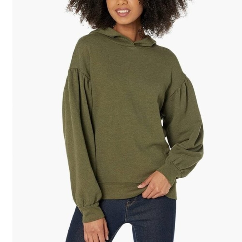Madewell Pleatsleeve Hoodie